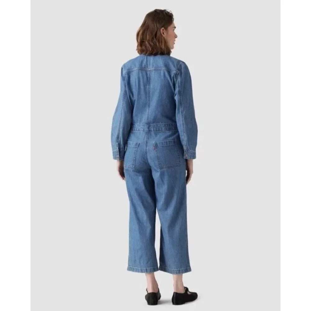 NEW Levis Women's Heritage Jumpsuit Playdate Size XS - Picture 2 of 16